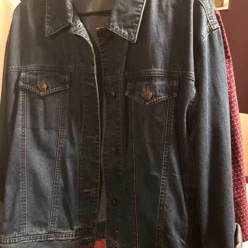 🌸 Hand created a unique print jacket, perfect! - Picture 6 of 7